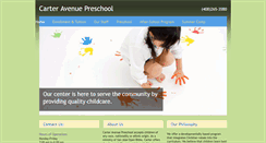 Desktop Screenshot of carteravenuepreschool.org